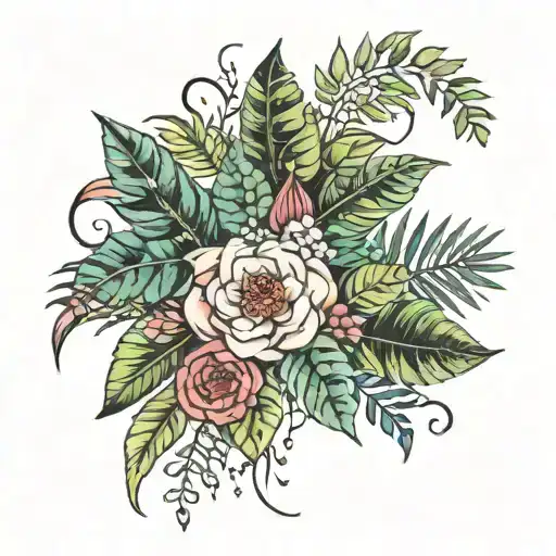 Wedding Jungle Plants