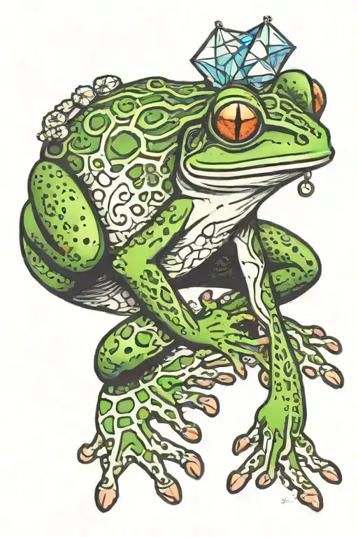 Frog With Diamond