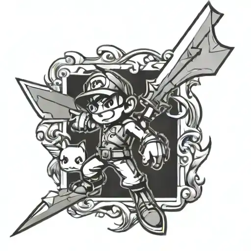 Super Smash Bros Gothic Inspired