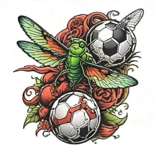 Cricket And Soccer Ball Morphing