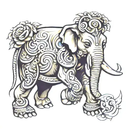 Muay Thai Elephant
