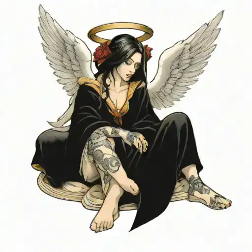 Angel Sitting