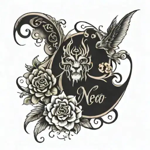 My Kids Names Written