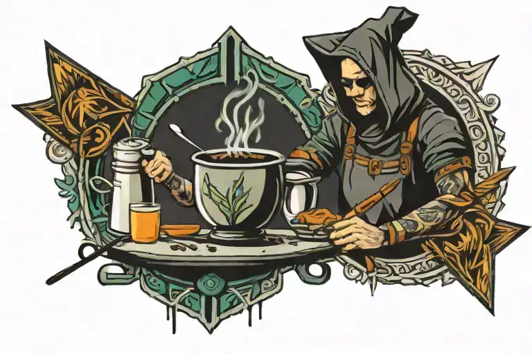 Arrow Disciple Maker Cooking Coffee