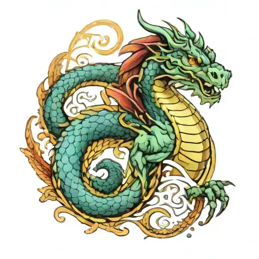 Greek Mythology Water Dragon