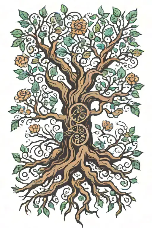 Tree Of Life Intertwined