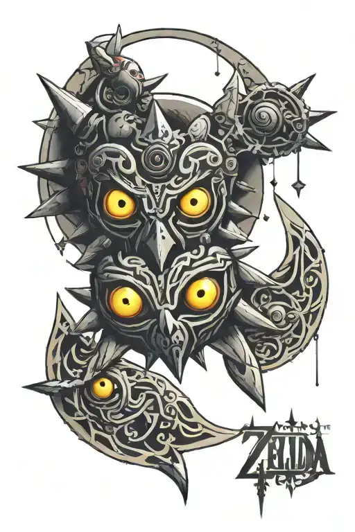 Legend Of Zelda Majora Mask Moon