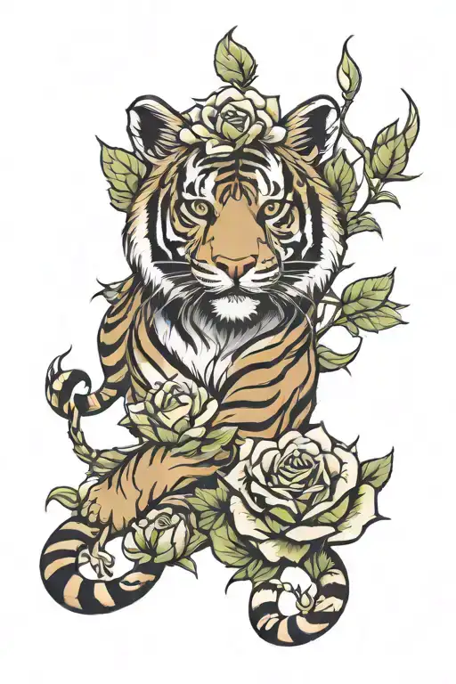 Tiger Rose