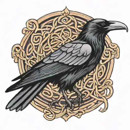 Raven Celtic Hamer
