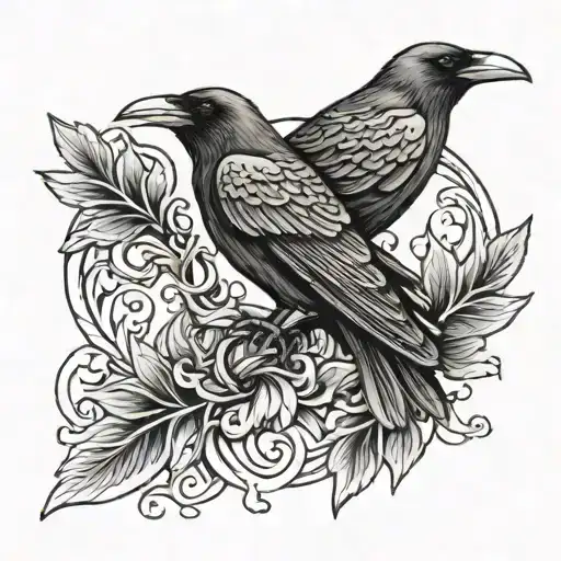 Raven And Staffordshire Hoard