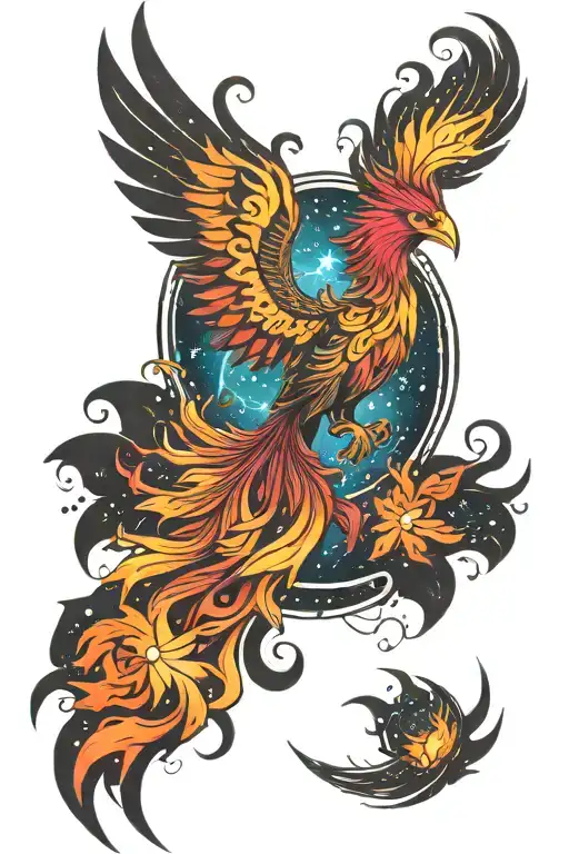 Galaxy Phoenix Rising