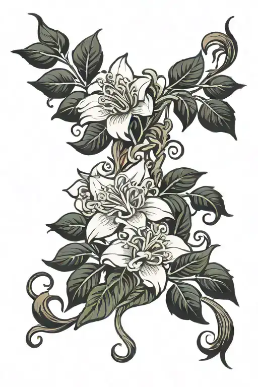 Honeysuckle Vine Winding