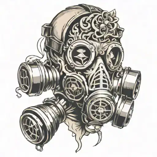 Scary Gas Mask