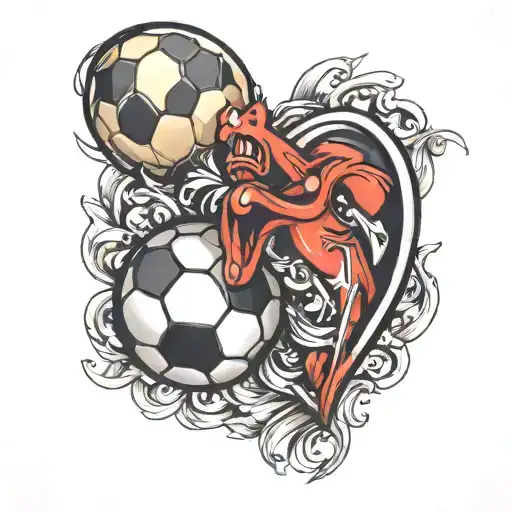 Heart And Soccer