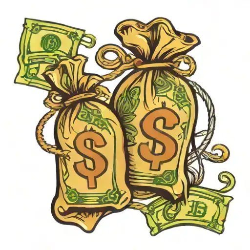 Money Bag Dollar Signs