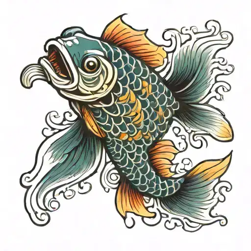 Japanese Koi Fish
