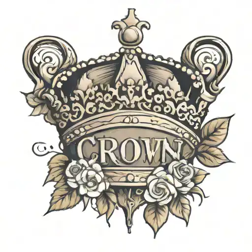 Crown With Name Andrea Earnest Names
