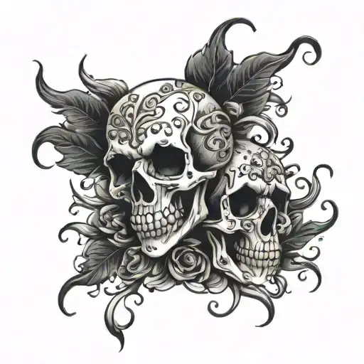 Dark Tattoo Skulls