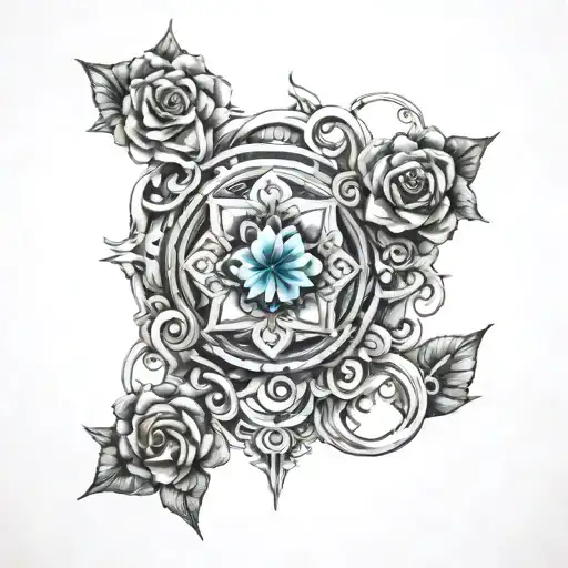 Glenna Ring Tattoo Design