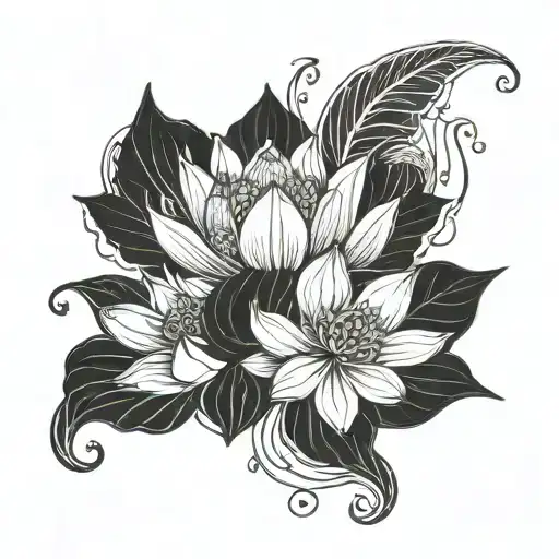 Lotus Lines And Patterns