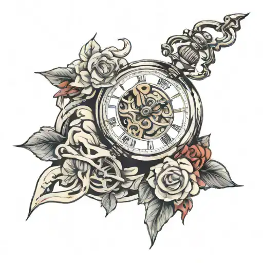 Skeleton Pocket Watch