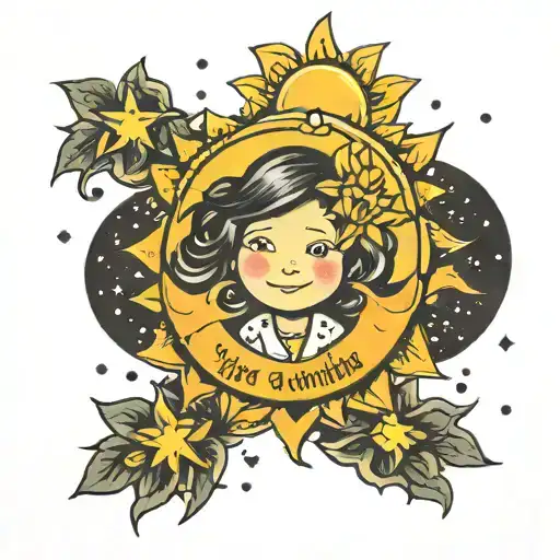 You Are My Sunshine And Twinkle Little Star Mom Tattoo For Sons