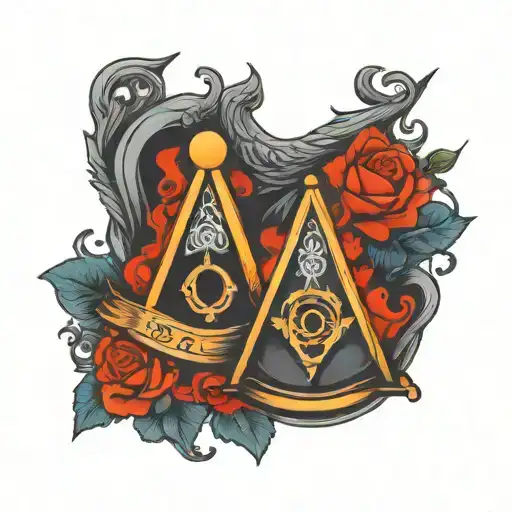 Square And Compass Freemansonry