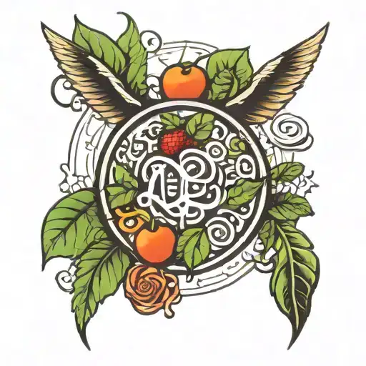 Vegan Symbol Integrated