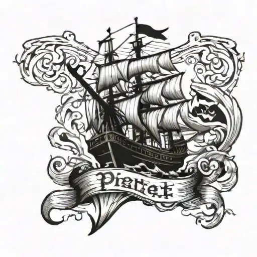 Pirate Ship Guitar Music Pirate