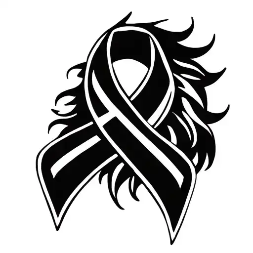 Leo And Breaat Cancer Ribbon