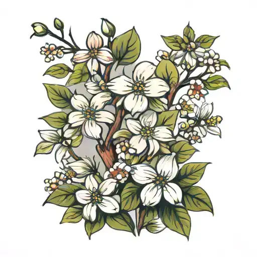 Flowering Dogwood Tree