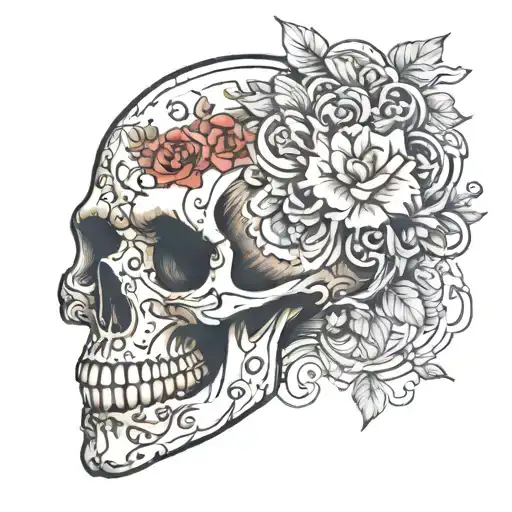 Skull Adorned