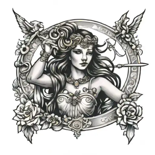 Goddess Of The Zodiac Sign Sagittarius