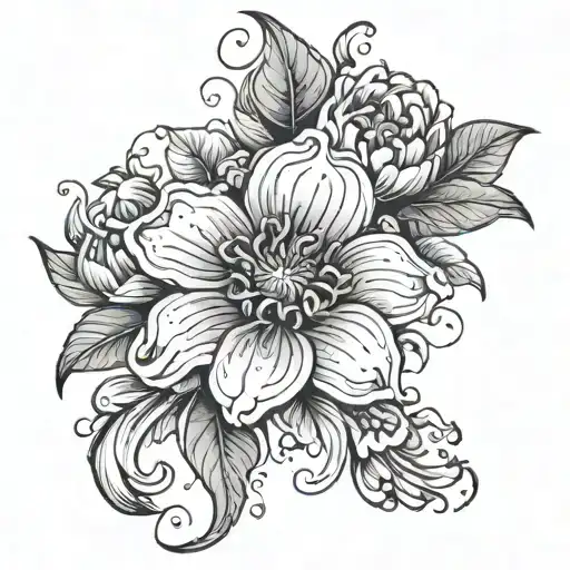 May August October Birth Flower