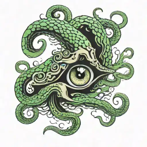 Posideon Kraken Medusa Eye