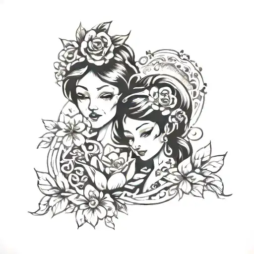 Mother And Daughter Matching