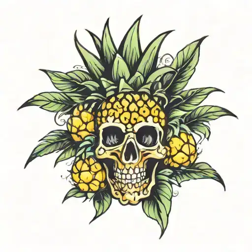 Pineapple Skull