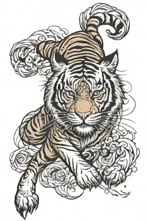 Tiger Full Body