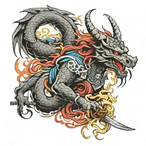 Dragon And Samurai Filling Tobacco