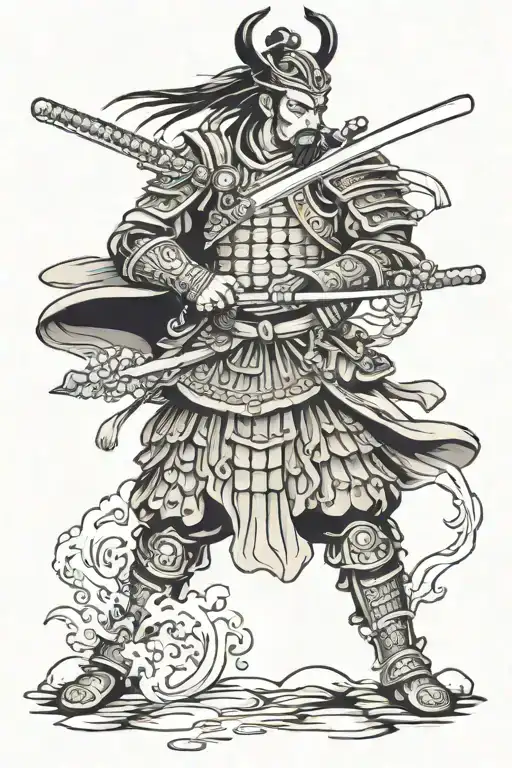 Japanese Samurai Warrior