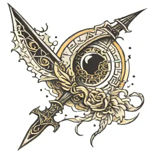 The Blade Cleaving The Moon