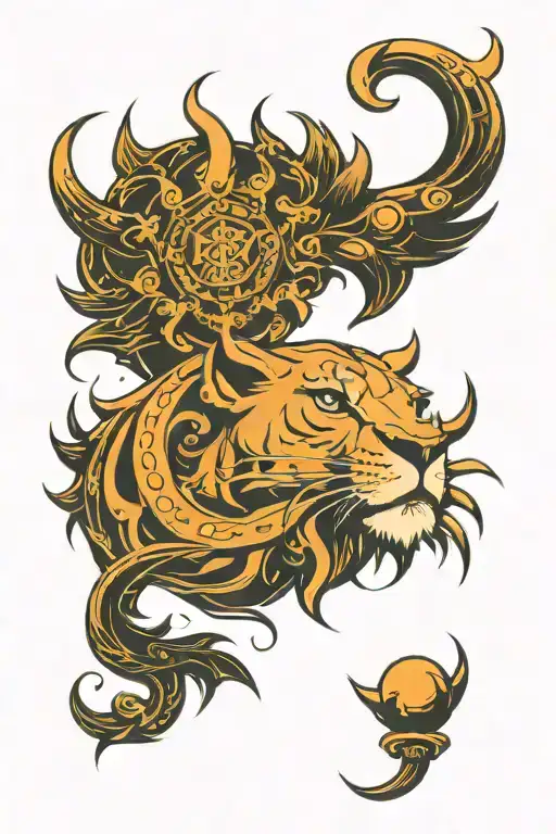Taurus Sun Chamber Moon Lion Crown