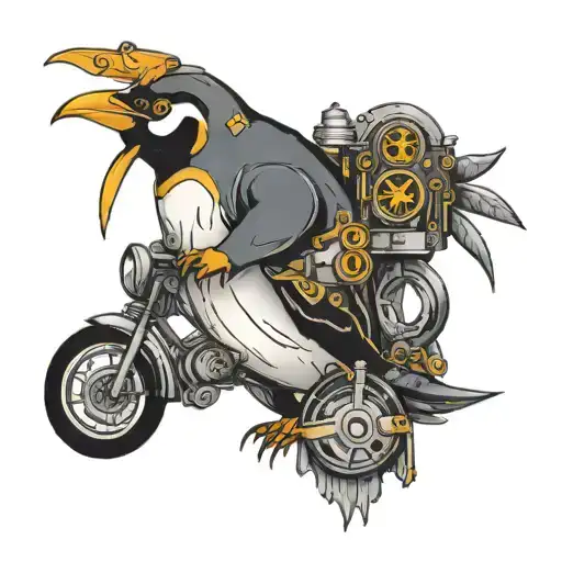 Mechanic Penguin