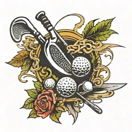 Broken Golf Club Logo