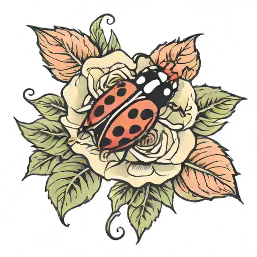 Loyalty Rose Lady Bug