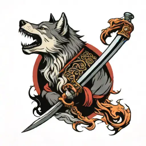 Wolf Katana