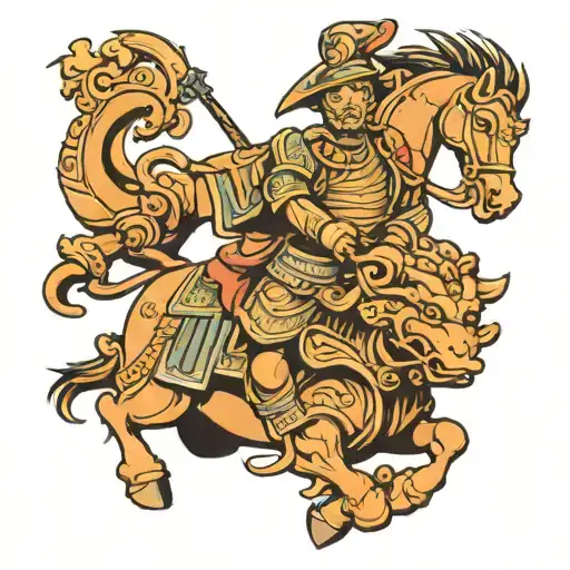 Chinese Terracotta Warrior Wielding