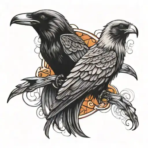 Vikings One And Raven