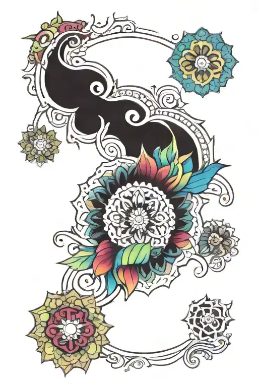 Color Full Mandala Design