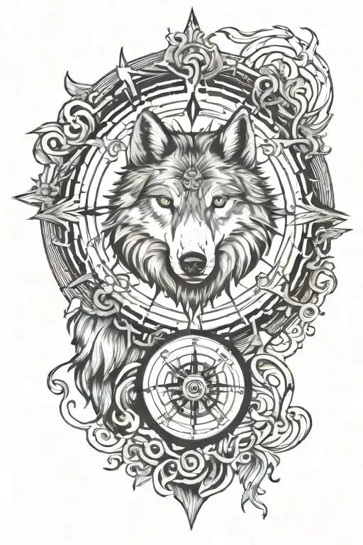 Wolf Compass Surrounded